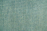 Custom Made Blue and Beige Stripes Design Contemporary Hand Knotted wool Area Rug