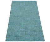 Custom Made Blue Modern Style Hand Tufted Wool Rug