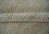 Custom Made Contemporary Brown and Ivory Hand Knotted Rug Area Rug