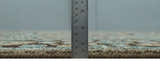 Custom Made Hand Knotted Brown, Black and Silver Traditional Wool Rug