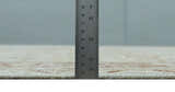 Custom Made Hand Knotted Olive and Rust Distressed Traditional Antique Look Wool Rug