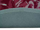 Custom Made Modern Pink Floral Hand Tufted Wool Rug