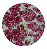 Custom Made Modern Pink Floral Hand Tufted Wool Rug