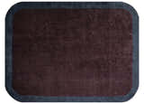 Custom Made Modern Solid Maroon And Gray Hand Knotted Wool And Art Silk Rug