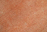 Custom Made Modern Solid Overdyed Rust Hand Knotted Wool Area Rug