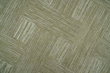 Custom Made Olive and Ivory Modern Geometrical Hand Tufted wool rug