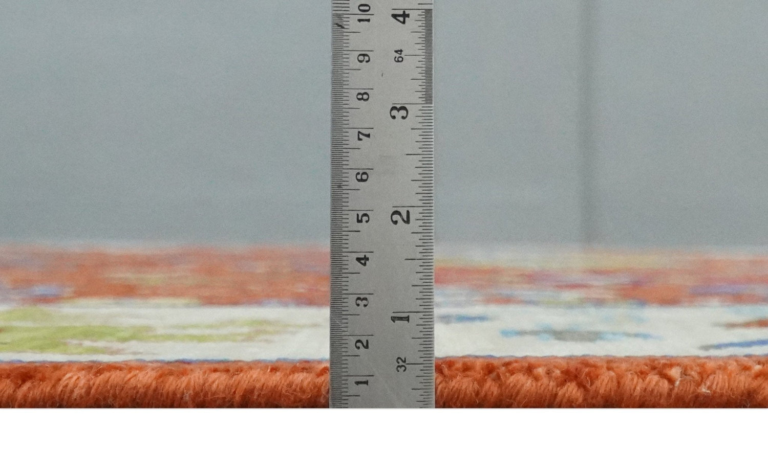 Custom Made Red and Ivory colorful Hand knotted Traditional Oushak Multi Size Wool Area Rug, Kids, Living Room and Bedroom Rug