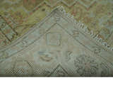 Dune Custom Made Silver, Olive and Peach Hand Knotted Traditional wool Rug