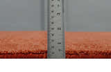 Custom Made Solid Plane Rust Woolen Hand Tufted Multi Size wool Rug