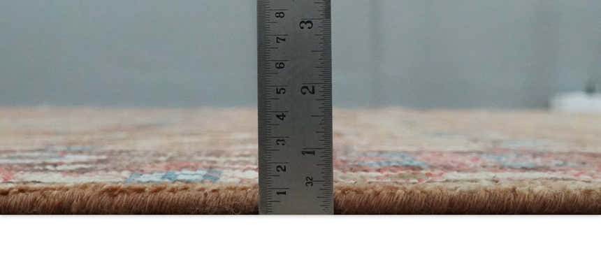 Custom made Tree of Life Brown and Rust Hand Knotted Traditional Oushak Wool Rug