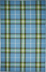 Feizy Crosby Transitional Plaid - Blue/Green/Black Area Rug - Clearance