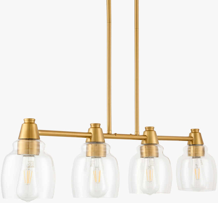 Dondaicha Metallic - Brass Chandelier