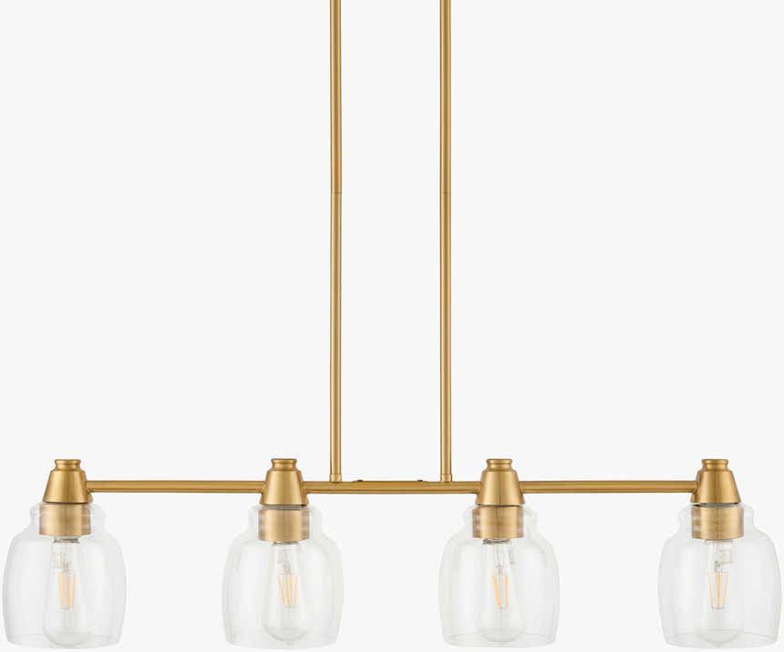 Dondaicha Metallic - Brass Chandelier