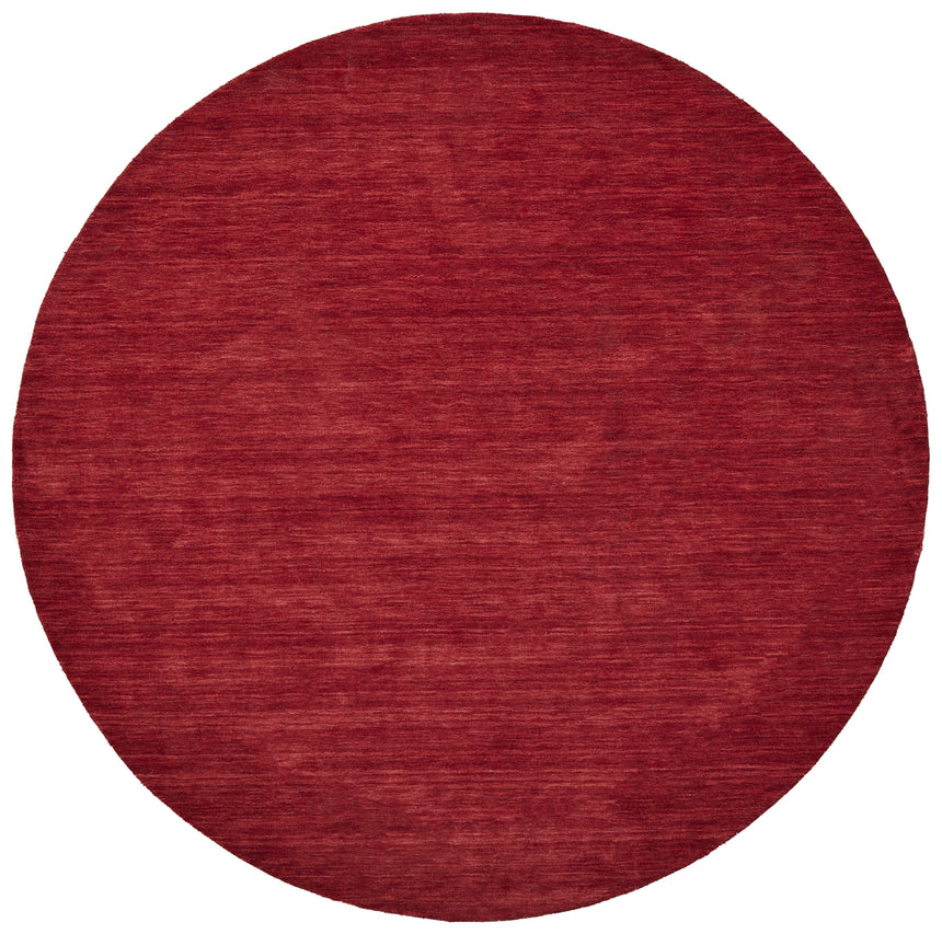 Feizy Luna Modern Solid - Red Area Rug