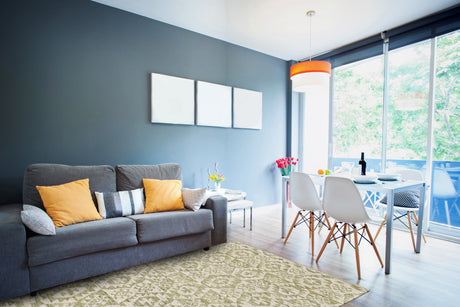 Feizy Nizhoni Transitional Southwestern - Green/Ivory Area Rug - Clearance