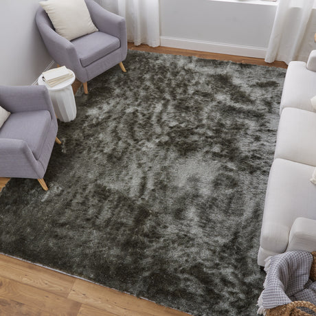 Feizy Indochine Modern Solid - Green Area Rug