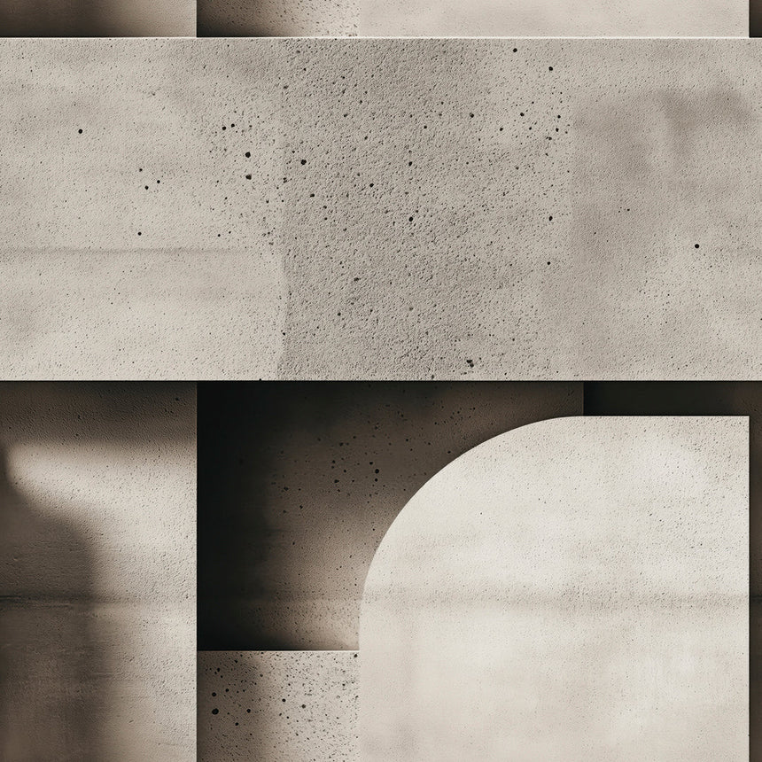 Urban Concrete Forms Mural