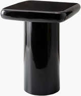 Soft Charcoal Modern End Table for sofa or lounge seating