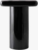 Soft Charcoal Modern End Table for sofa or lounge seating