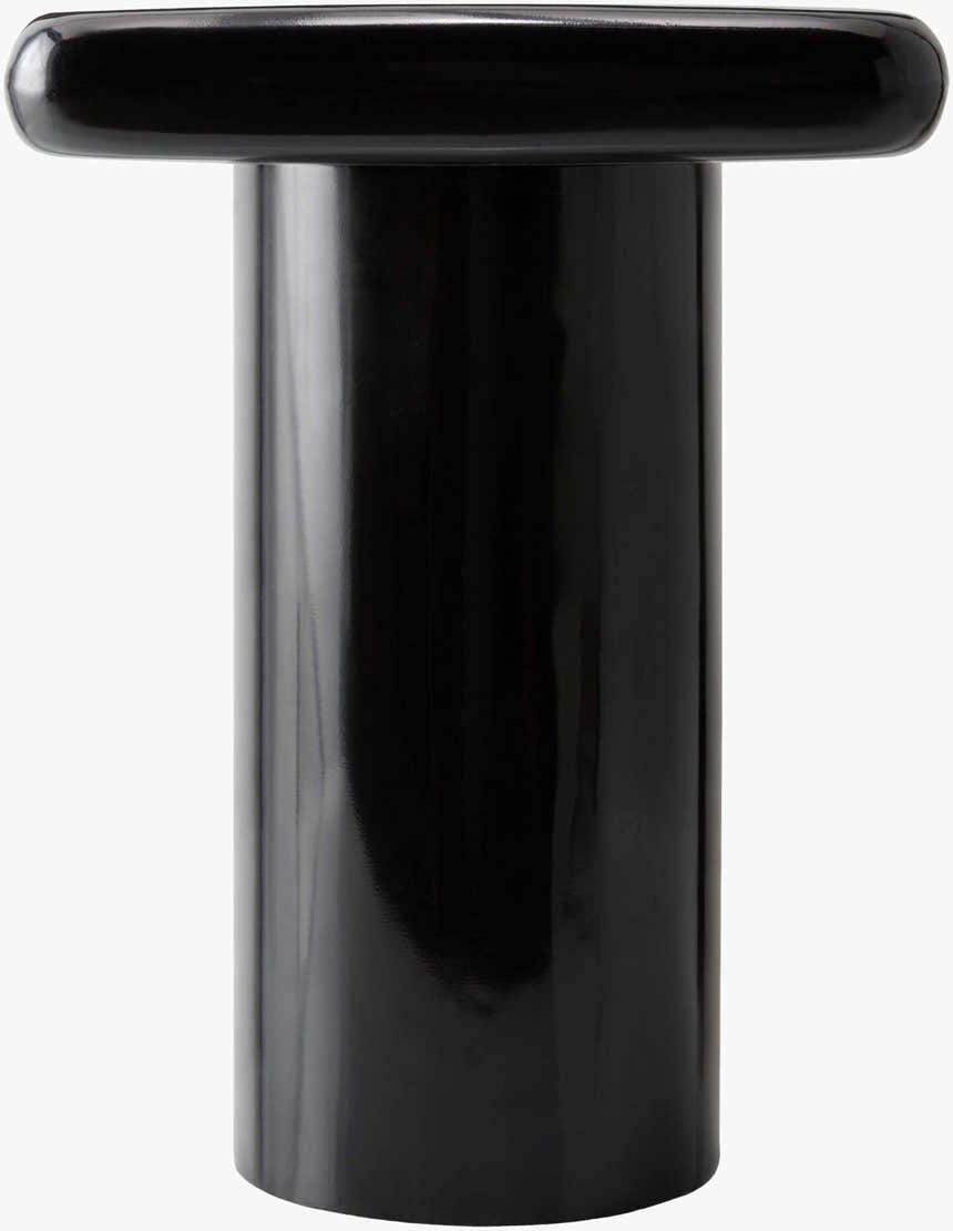 Soft Charcoal Modern End Table for sofa or lounge seating