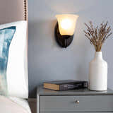 Heysham Black Iron Wall Sconce - Clearance