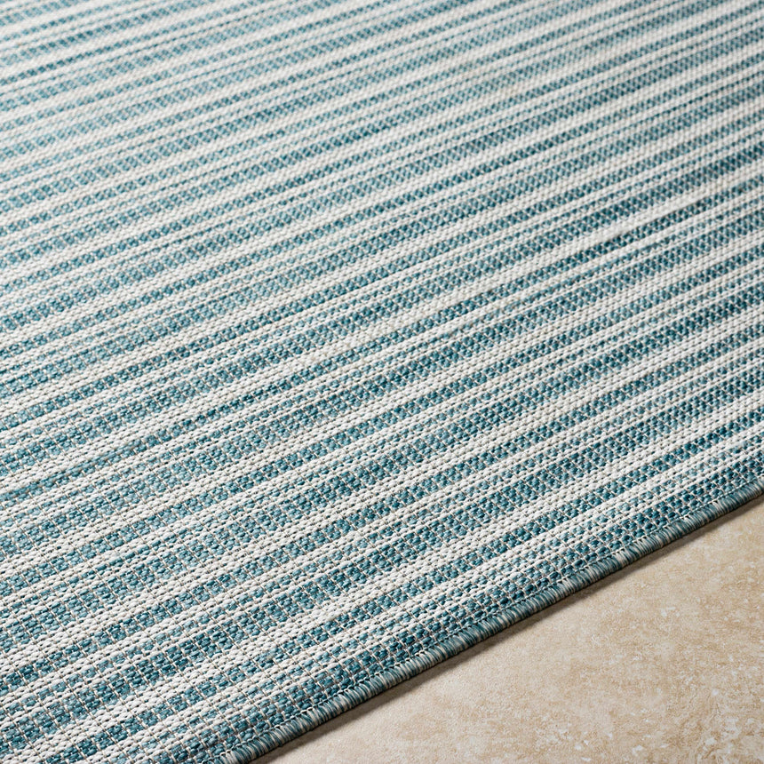 Greg Teal Area Rug - Clearance