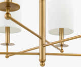 Glattbach White Chandelier