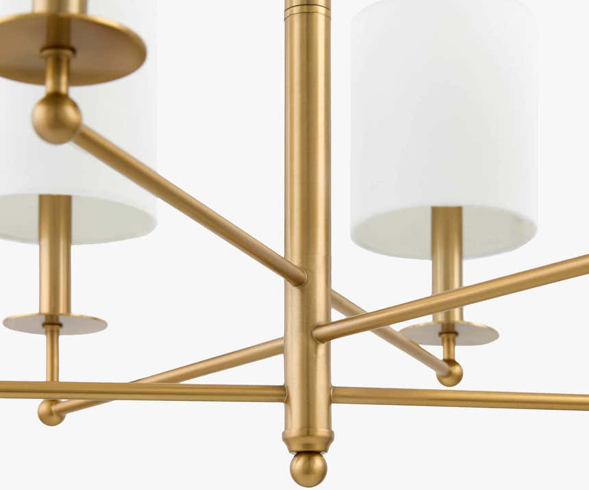 Glattbach White Chandelier