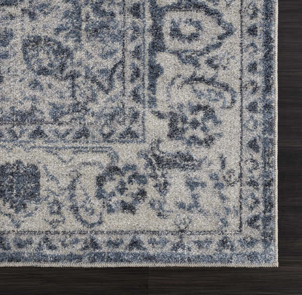 Sample Blue Hiti Washable area rug