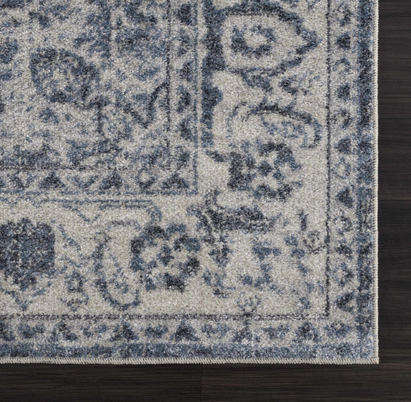 Sample Blue Hiti Washable area rug