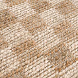Made to Order Custom Size Ionut Checkered Jute Area Rug