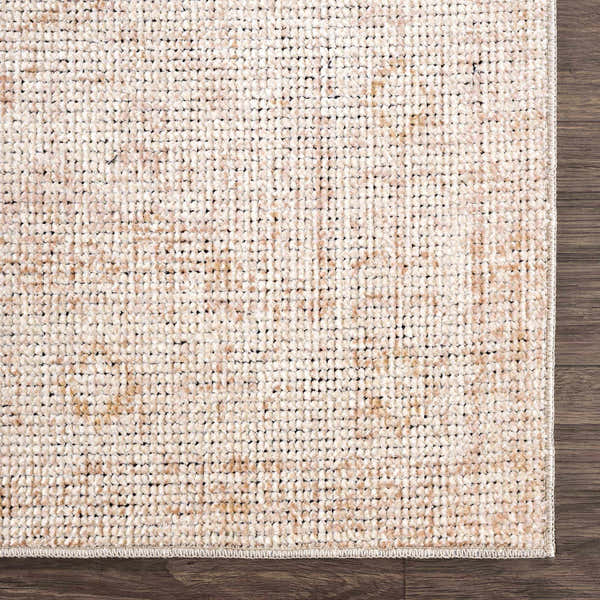 Sample Mortye Cream & Pink Medallion Area Rug - Clearance