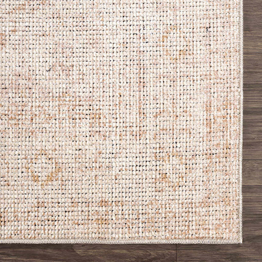 Sample Mortye Cream & Pink Medallion Area Rug - Clearance