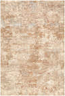 Close-up of the Betrys Area Rug, featuring a contemporary ivory, light brown, and gray abstract design. Design-Rectangle-537