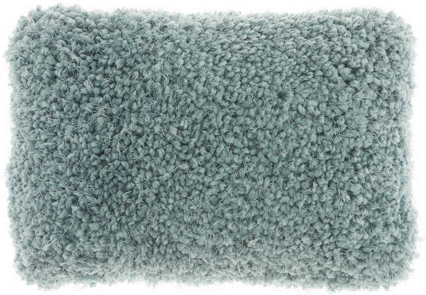 Mina Victory Shag Lush Yarn Celadon Indoor Throw Pillow - Clearance