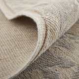 Feizy Wendover Transitional Floral & Botanical - Tan/Orange/Blue Area Rug