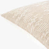 Sanna Beige Throw Pillow - Clearance