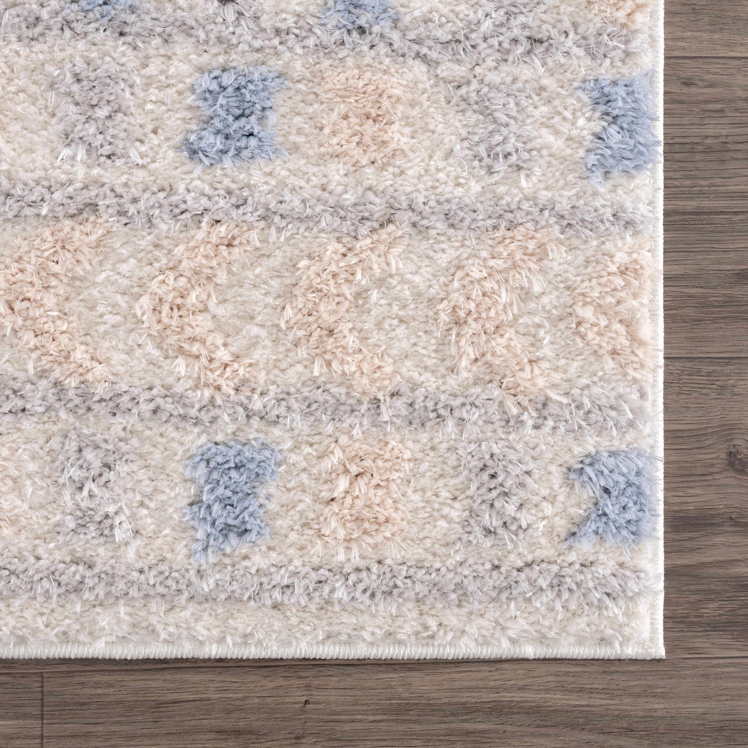 Sample Eivin Pink & Blue Area Rug - Clearance