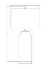 Keelakarai White Table Lamp