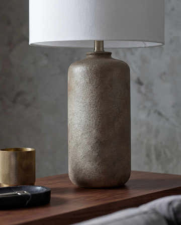 Rettenbach Light Gray Table Lamp