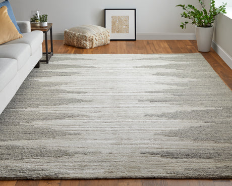 Feizy Navaro Modern Gradient & Ombre - Ivory/Tan Area Rug