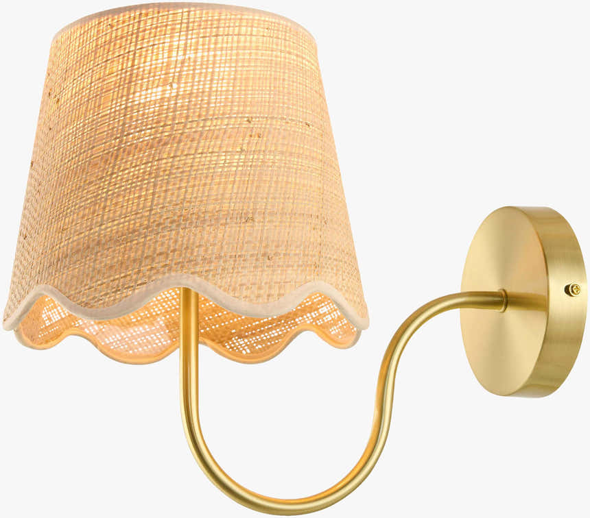 Aussillon Gold Wall Sconce
