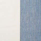 The Stripe Collection Tablecloth Natural & Elderberry