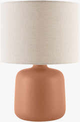 Lumellogno Brick Red Table Lamp