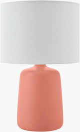 Rolleville Brick Red Table Lamp