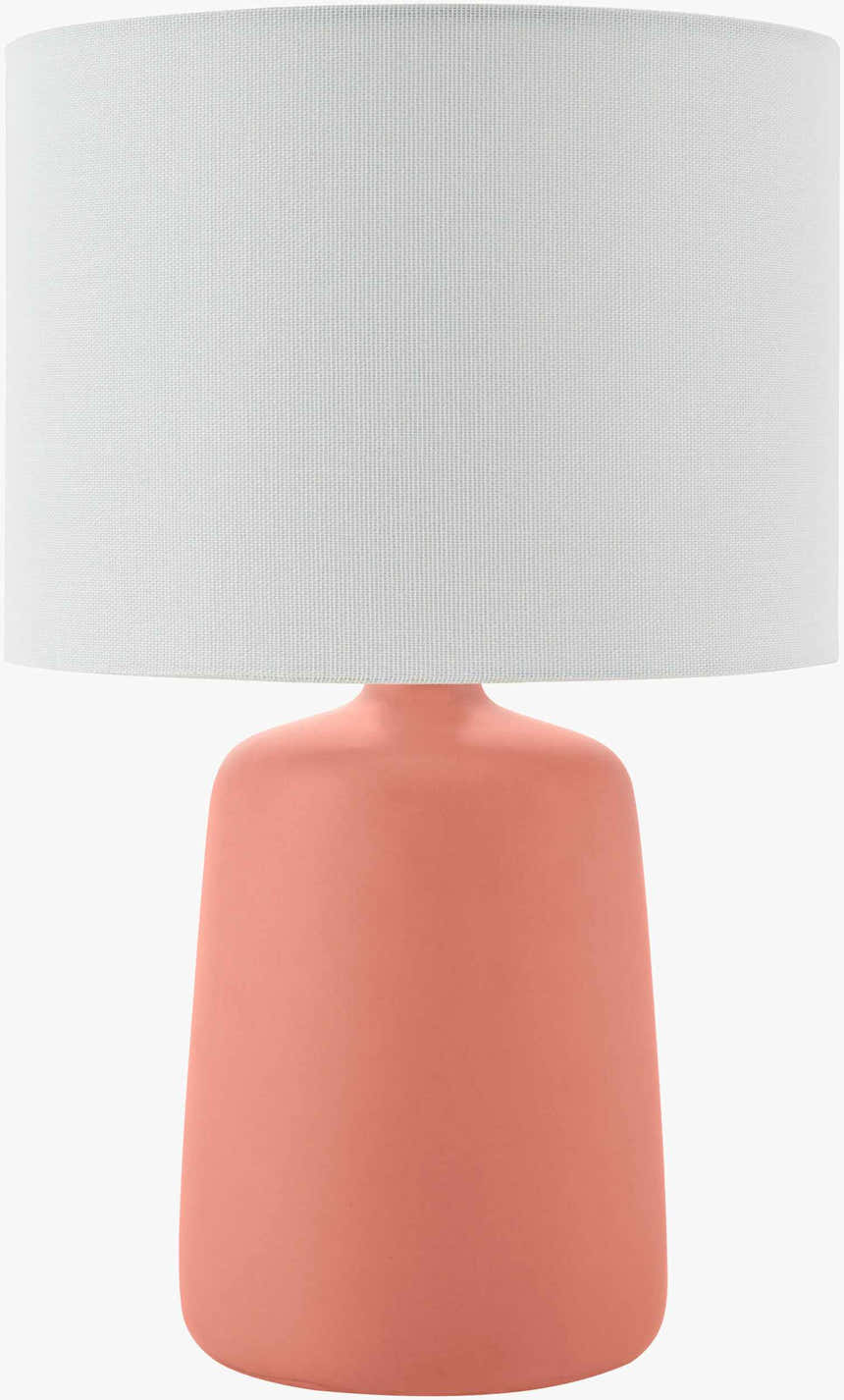 Rolleville Brick Red Table Lamp