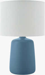 Rolleville Pale Blue Table Lamp