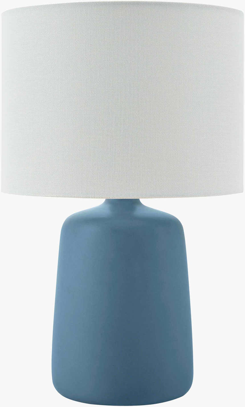 Rolleville Pale Blue Table Lamp