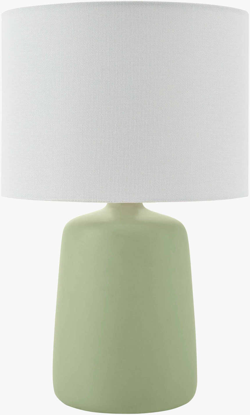 Rolleville Green Table Lamp