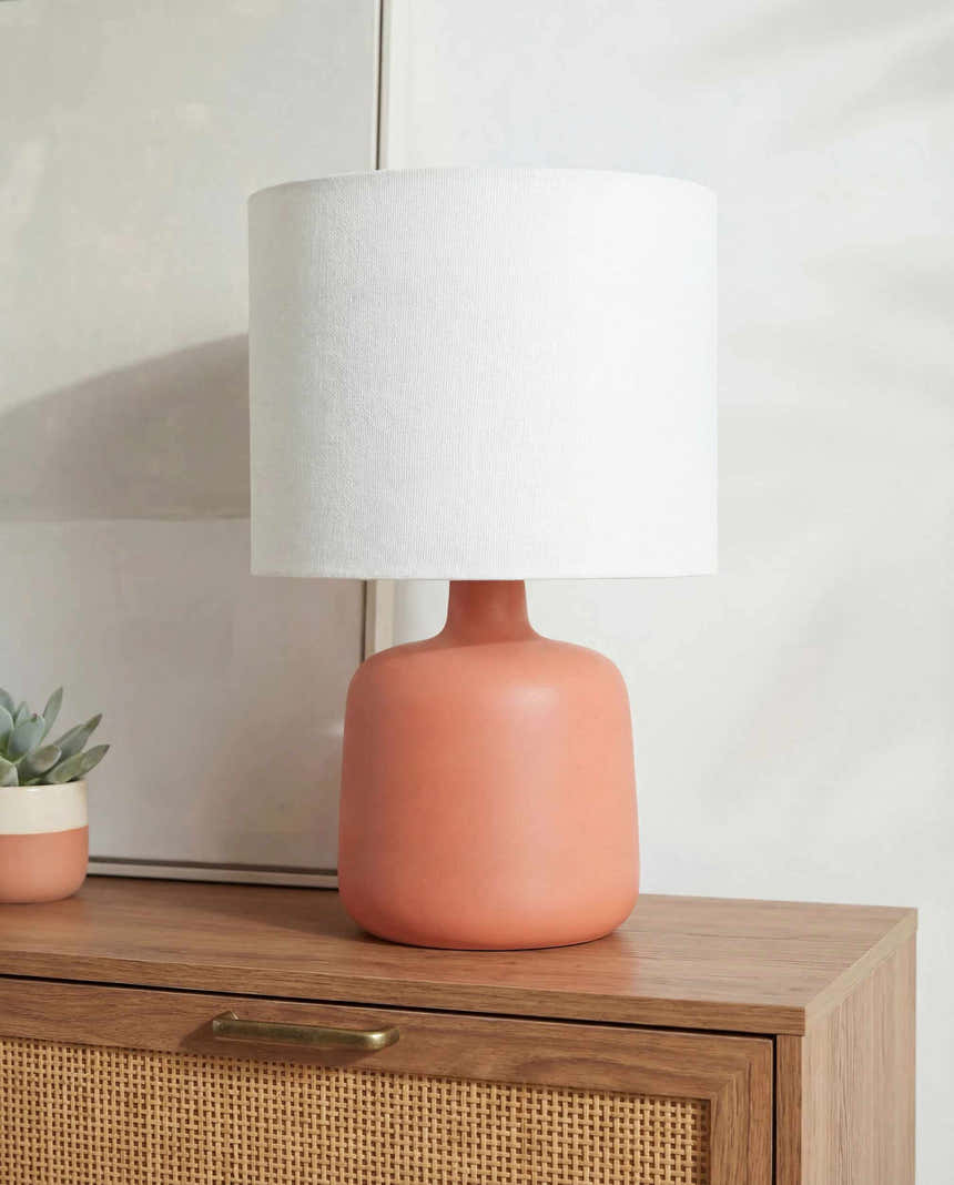 Khirkiyan Red Table Lamp